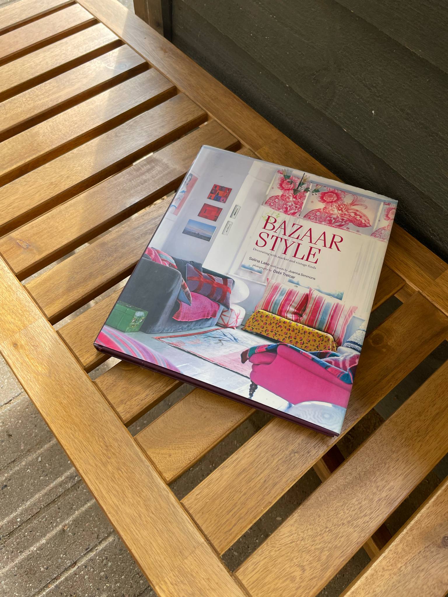 Inspirational reading on a basic table in a simple environment.